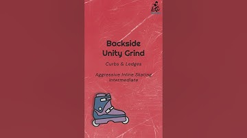 How to Backside Unity Grind – Curbs & Ledges | How To Aggressive Inline | Trick Clip Intermediate