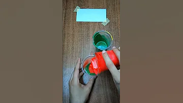 تركيب الالوان دمج اللون الأخضر والاحمر 