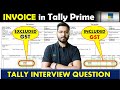 Tally Prime - Sales Invoice Entry with GST | Included & Excluded GST