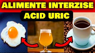 6 ALIMENTE INTERZISE PENTRU ACIDUL URIC CRESCUT ȘI 6 ALIMENTE PENTRU A COBORÂ NIVELUL DE ACID URIC!