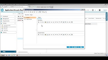 HP/Micro Focus Quality Center Tutorial 12. How to add a new test case