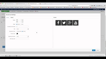 JSN Pagebuilder Tutorial - Social Icons Element 31