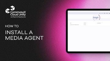How to Install a Media Agent in Commvault | Command Center Step-by-Step Tutorial