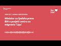 Ministar za ljudska prava BiH u posjeti centru za migrante &#39;Lipa&#39; | Šta ima?