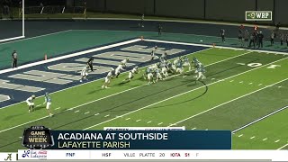 ACADIANA VS SOUTHSIDE FNF KATC 10-24-25