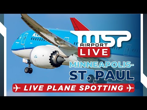 🔴 LIVE PLANE SPOTTING ACTION AT MSP AIRPORT! ✈ 6/29/25