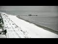 Historic Winter Storm in Galveston, Texas Blankets The Beach With Snow and Ice | VisitGalveston.com