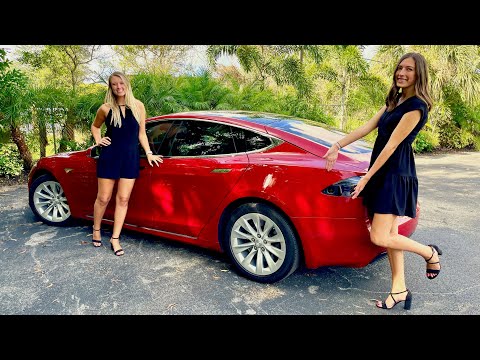 2016 Tesla Model S with Newer Body Style, No Gas Needed