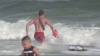 Gulf Shores Lifeguard Saves Two Children in Rough Surf