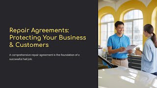 Hail Storm Implementation (Retail) | Module 2: Understanding & Using Repair Agreements