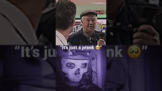 Bro accepted his fate 🥺🙏 || reaper prank in store || song - past lives, slowed and reverebed screenshot 2