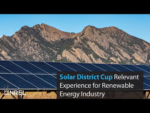 Solar District Cup – Relevant Experience for Energy Industry