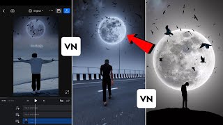 Vn Moon Png Video Editing | Vn App Moon Background Video Editing | Moon Png Video Editing In Vn App