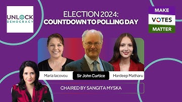 Countdown to polling day: with Sir John Curtice