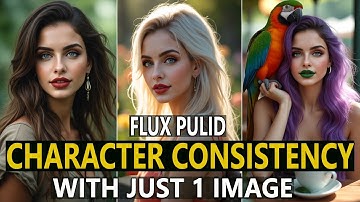 Create CONSISTENT CHARACTERS from an INPUT IMAGE with FLUX PULID! (No Lora Needed)