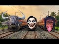 Dangerous Chimpanzee + Ghost +Buffalo Headed Intercity Express Furious Moving Throughout at Railgate