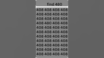 find 480 only smart can detect..#shortsfeed #shortvideos #phonk #maths #goviral #mathstricks