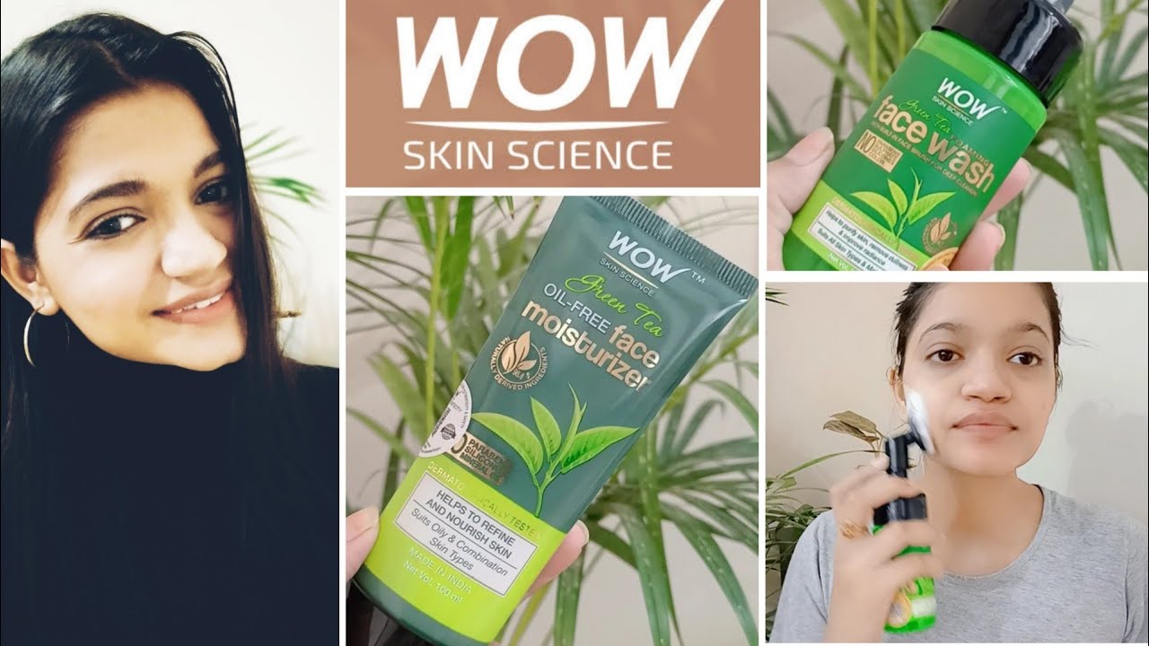 wow green tea face wash