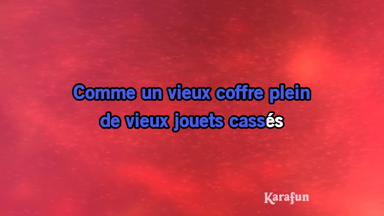 Karaoké Veiller tard - Jean-Jacques Goldman *