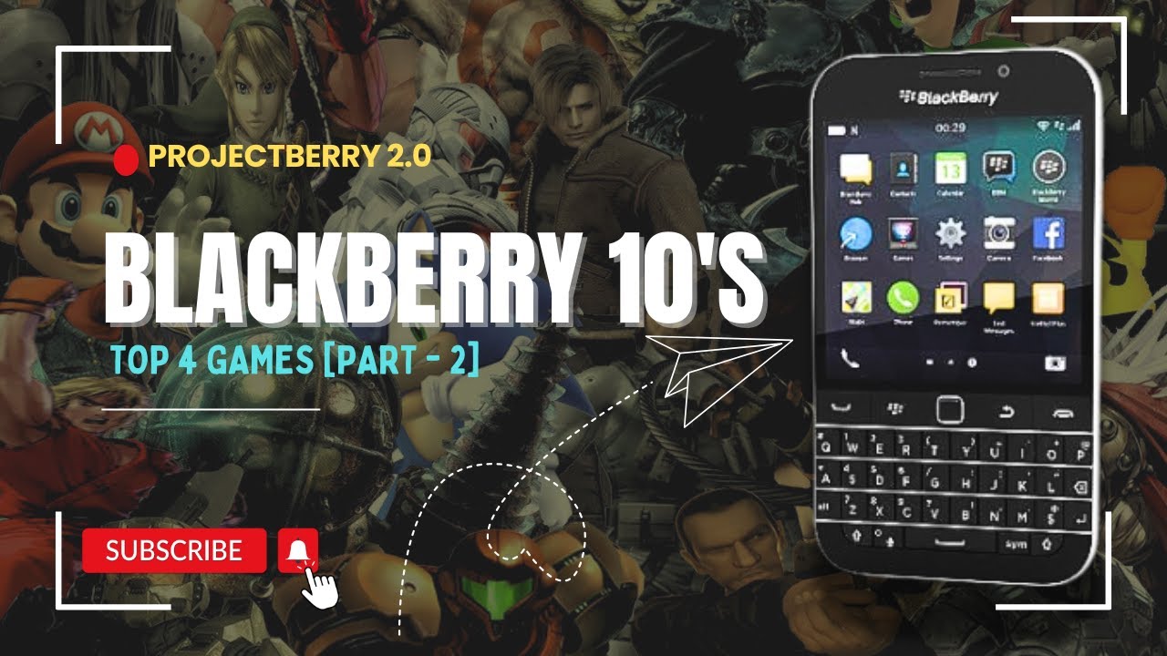 BlackBerry 10's Top 4 Games | Part 2🎮📱#blackberry10 #games - YouTube