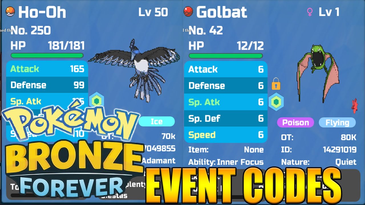 FREE Unique Ho-Oh CODE in Project Bronze Forever, Project Bronze