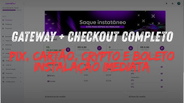 🔥 Como Criar seu Gateway + Checkout Completo Com Pix, Cartão, Crypto e Boleto | (Multi Adquirentes)