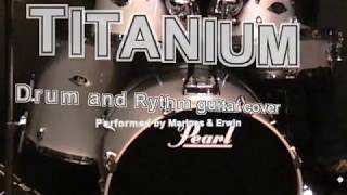 Video-Miniaturansicht von „Titanium- Within Temptation drum and rythm guitar cover“