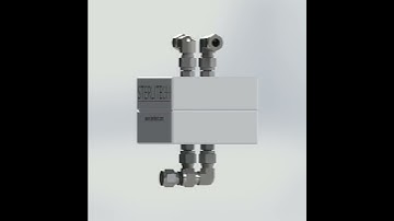 CF042 FORWARD OSMOSIS, STAINLESS STEEL (316), CELL ASSEMBLY