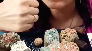 crunchy sweets satisfying video by @Marta Riva vlog