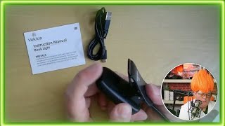 Unbox & demo of book light - versatile book light