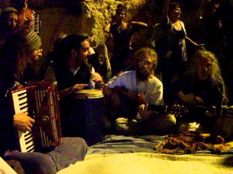 Healing circle in Jerusalem with Shimshai,Jah Levi...