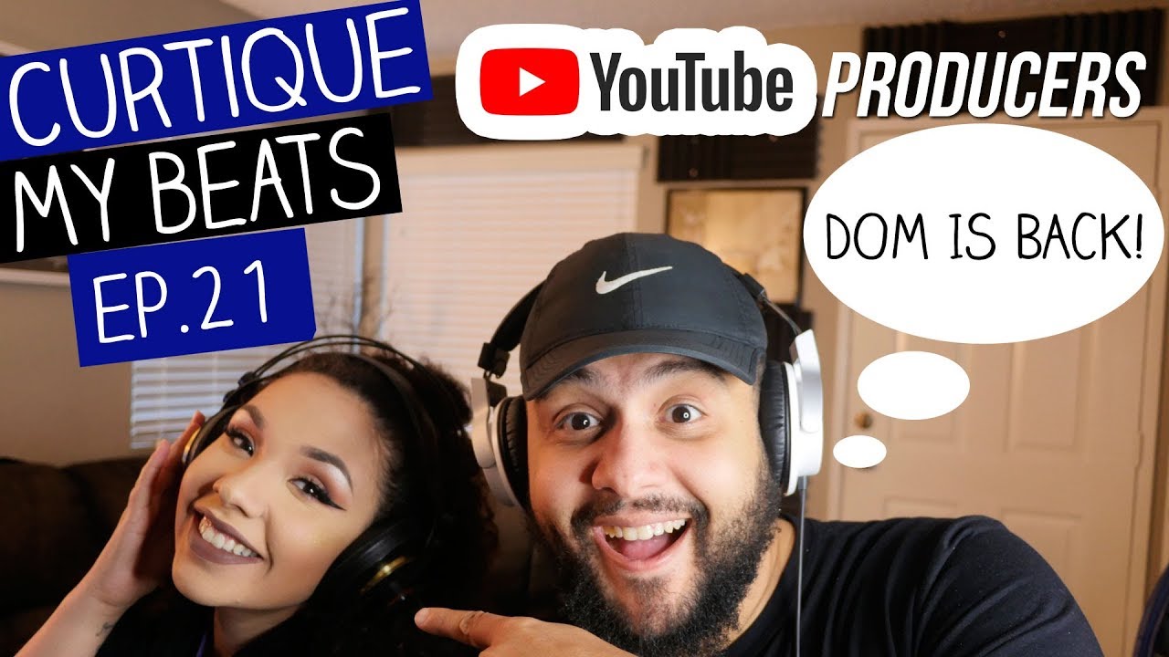 TIGHT AF! Reacting To YouTube Producer Beats | CURTIQUE MY BEATS  (EP 21)