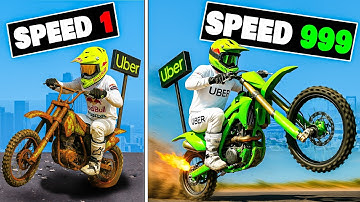 Upgrading from Slowest to Fastest Uber Bike in GTA 5