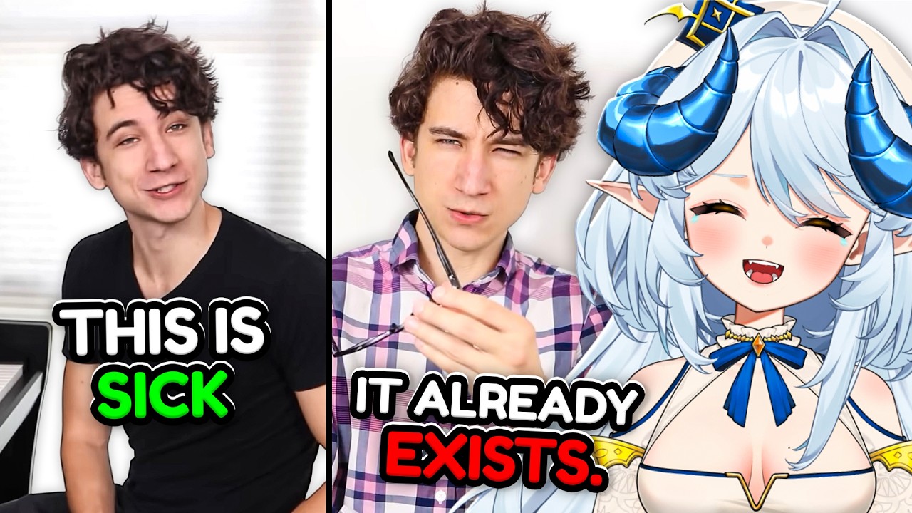 When you "accidentally" write songs that already exist | VTuber reacts to Daniel Trasher