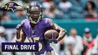 'Hollywood' Brown Hasn't Hit Top Speed Yet | Ravens Final Drive