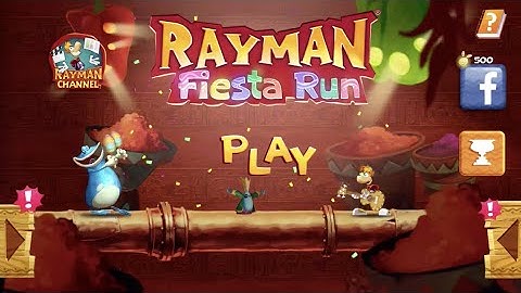 My First Play - Rayman Fiesta Run (iPhone Gameplay Video)