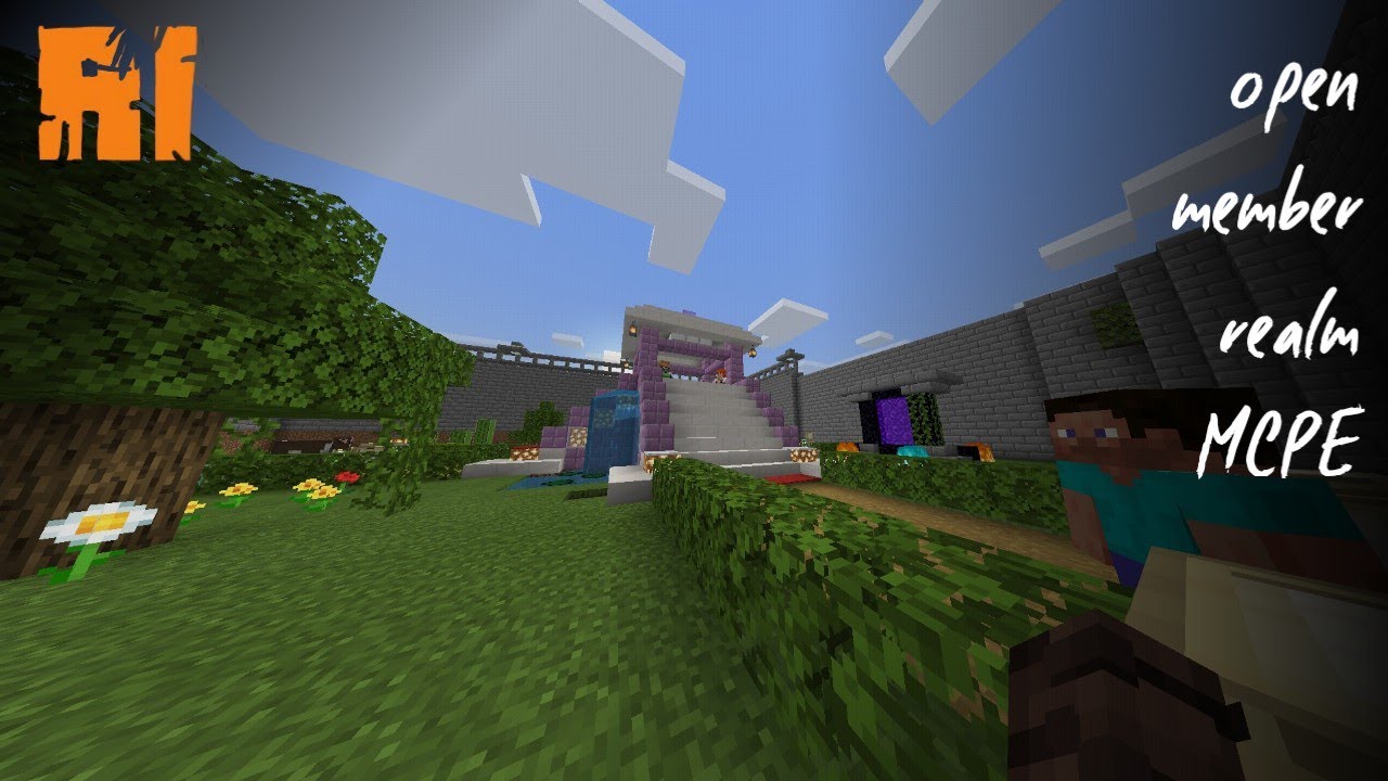 Open member realm MCPE Rinter SMP s1