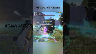 MY TEAM VS HACKER AWM SHOT 🤯 #freefire #freefireshorts #shotsfeed #viralshort #gaming #foryou