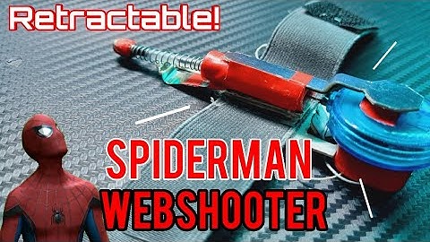 #SpiderMan WebShooter #DIY | It returns back!