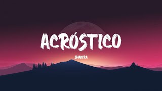 Shakira - Acróstico (Letra/Lyric)