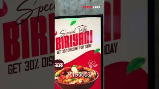 Led rotator box advertising product digital advertising marketing product #digitalstandee