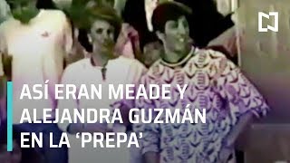 Meade y Alejandra Guzmán fueron compañeros de preparatoria - Al Aire