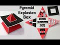 Friendship Day Card | Greeting Card For Friendship Day | Pyramid Explosion Box