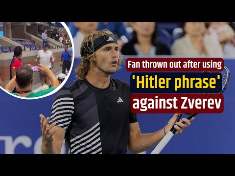 Us Open 2023: Fan Kicked Out For Shouting 'Hitler Phrase' Against Germany's Alexander Zverev