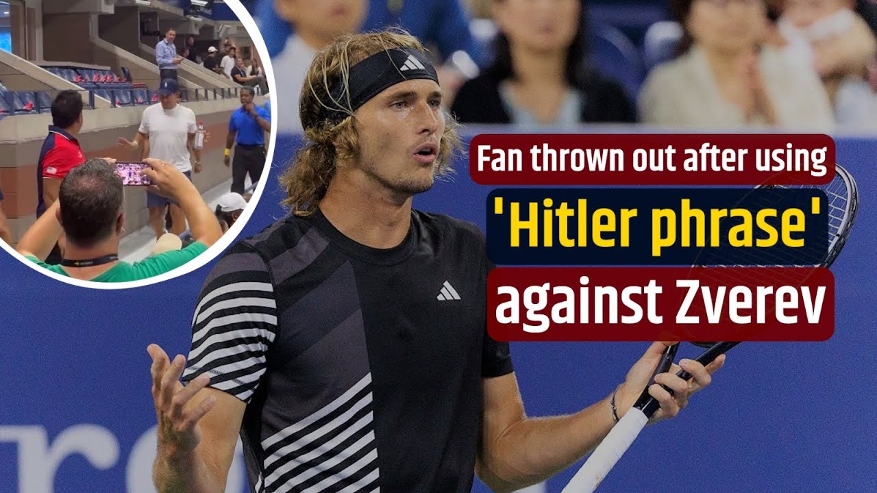 U.S. Open fan thrown out of Zverev match for using Hitler phrase