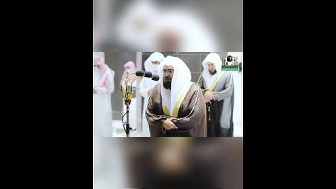تلاوة تلين لها القلوب ﴿ أيأمركم بالكفر بعد إذ أنتم مسلمون﴾ للشيخ: عبدالرحمن السديس وفقه الله.