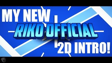 My New 2D Intro! [REUPLOAD!]