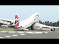 World's Heaviest Boeing 747-400 Take Off Attempt [XP11]