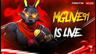 🔴 LIVE  NEW SEASON FREE FIRE MAX  #liveff #freefirelivestream  @mglive91
