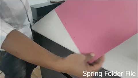 AUTOMATIC OFFICE FILE MAKING MACHINE